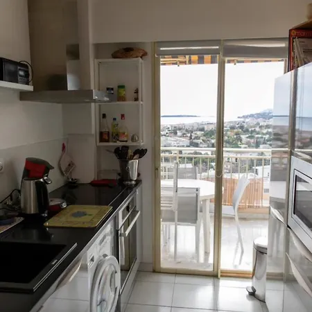 Apartment Lovely 48 M2 Appt With Sea View And Swimming Pool Antibes