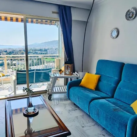 Apartment Lovely 48 M2 Appt With Sea View And Swimming Pool Antibes