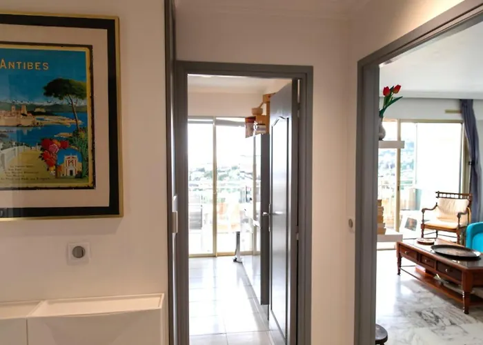 Apartment Lovely 48 M2 Appt With Sea View And Swimming Pool Antibes